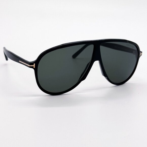 NEW TOM FORD SUNGLASSES TF1211 01N BLACK GREEN EYEWEAR FT1211 01N main image 5